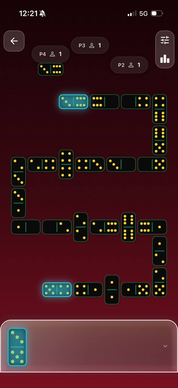 Neon domino skin gameplay